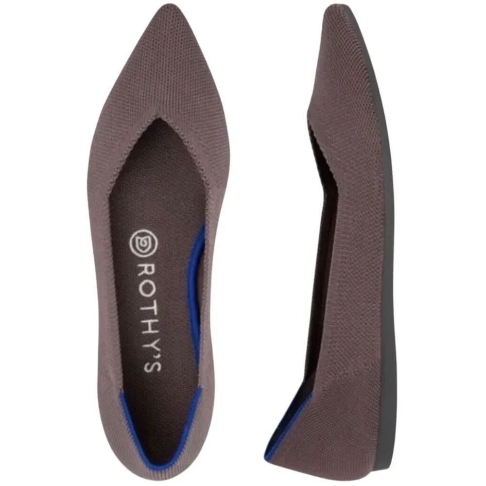 Rothy's Shoes The Point in Mink Size 8 NIB